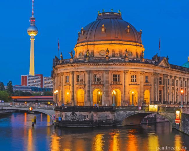Bode Museum Berlin Painting By Numbers Kits