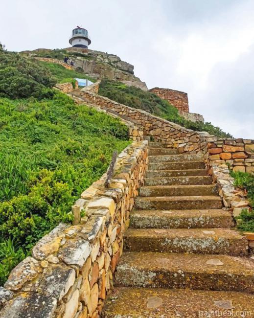 New Cape Point Lighthouse Painting By Numbers Kits