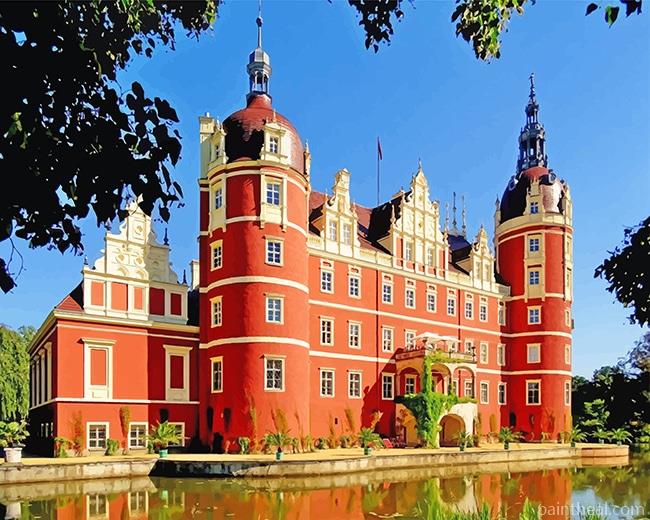 Muskau Castle Painting By Numbers Kits