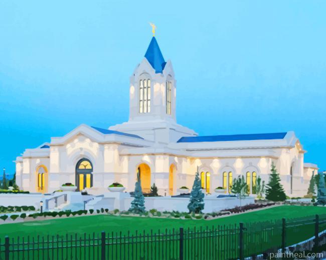 Temple Fort Collins Colorado Painting By Numbers Kits