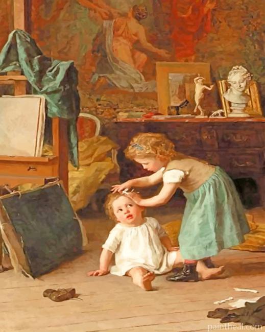 Sisters Painting By Numbers Kits