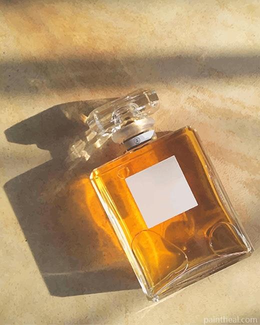 Perfume Glass Bottle Painting By Numbers Kits