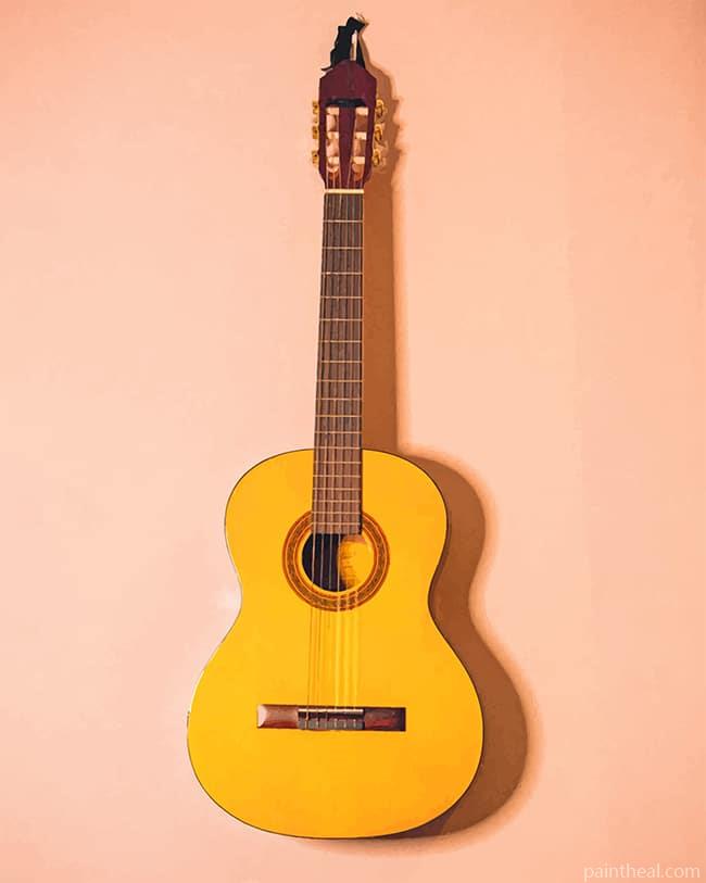 Acoustic Guitar Painting By Numbers Kits