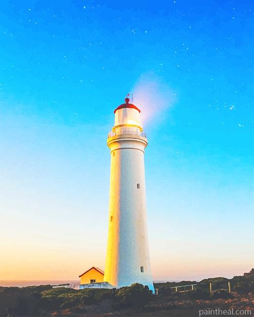 Cape Nelson Lighthouse Painting By Numbers Kits