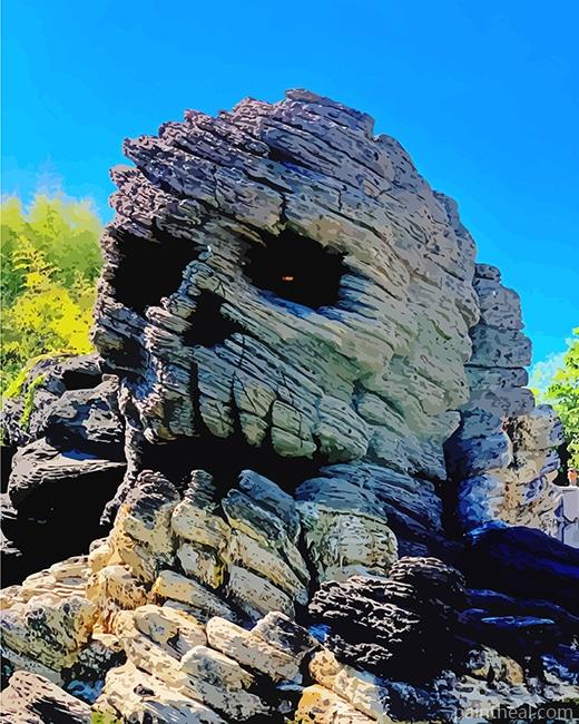 Skull Rock Painting By Numbers Kits