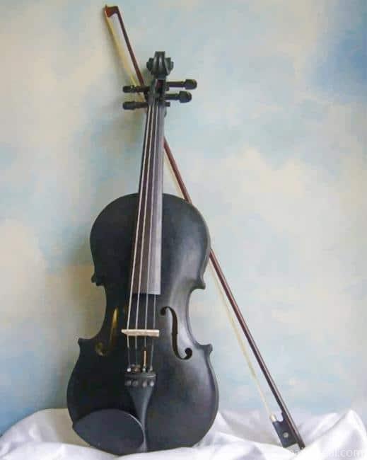 Black Violin Painting By Numbers Kits
