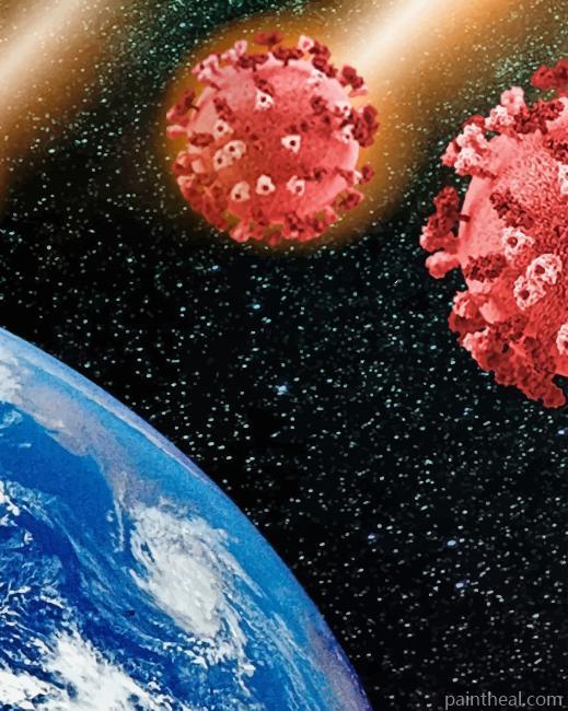 Save The World From Corona Painting By Numbers Kits