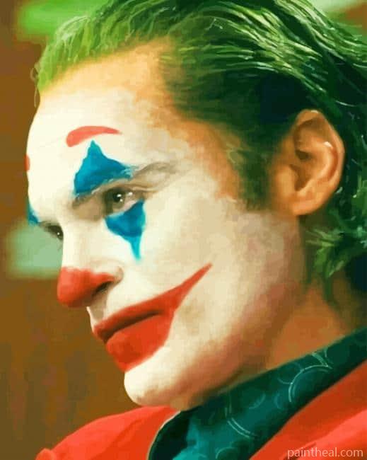 Joker Film Character Painting By Numbers Kits