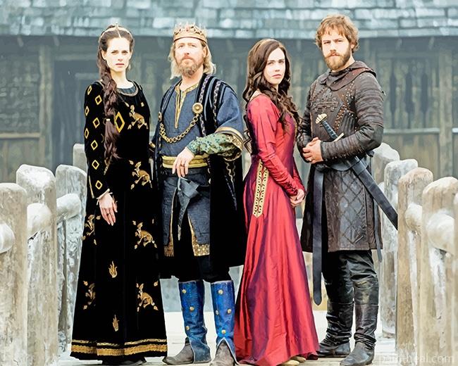 Vikings Actors Painting By Numbers Kits
