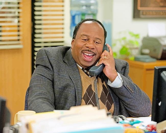 Stanley Hudson The Office Painting By Numbers Kits