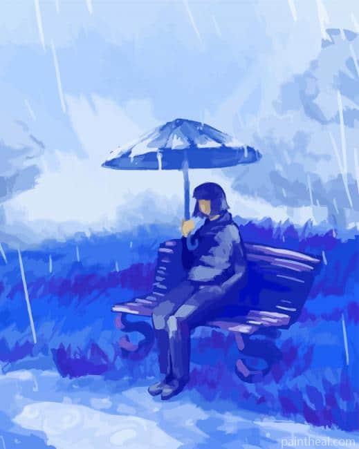 Pierre Morreel Alone In The Rain Painting By Numbers Kits