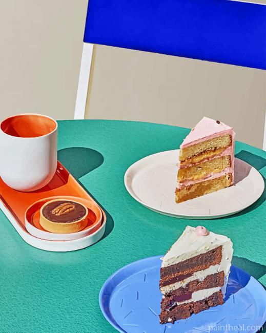 Sweet Cakes Painting By Numbers Kits
