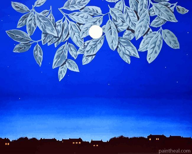 Rene Magritte The Blank Page Painting By Numbers Kits