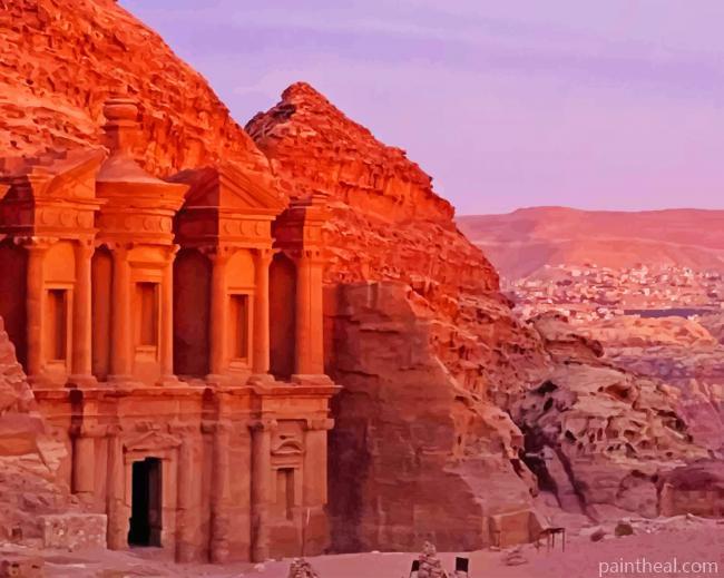 Ad Deir Jordan Painting By Numbers Kits