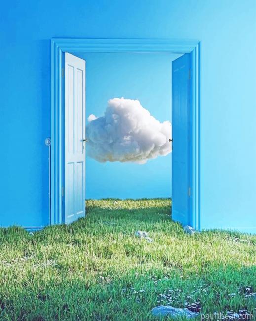 Paradise Door Painting By Numbers Kits