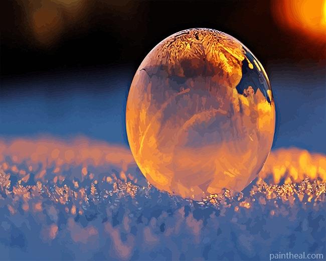 Luminous Bubble Painting By Numbers Kits