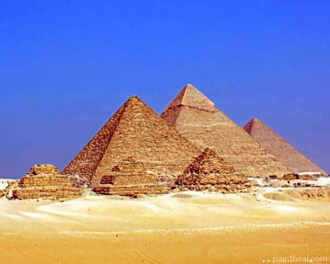 Giza Necropolis Painting By Numbers Kits