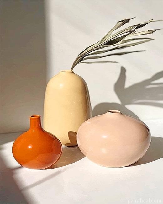 Vintage Pottery Vases Painting By Numbers Kits