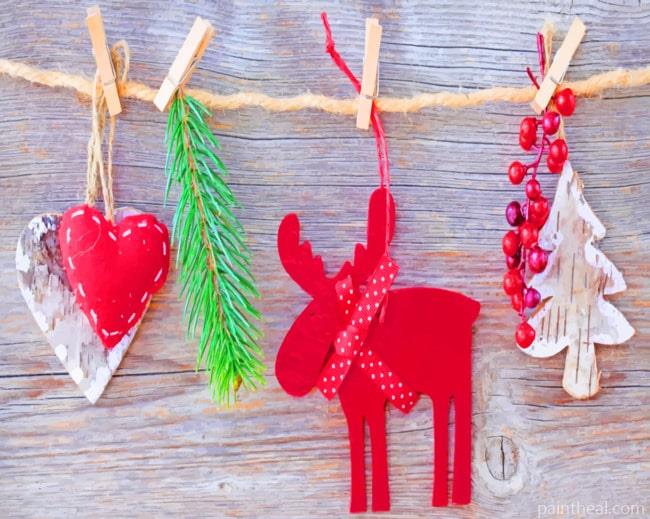 Ornaments For Christmas Painting By Numbers Kits