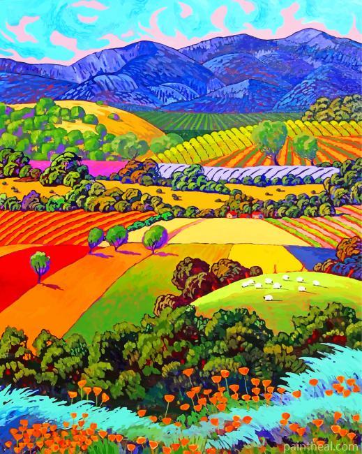 Landscape Art Painting By Numbers Kits