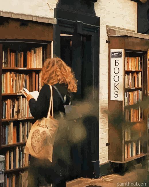 Bookshop Painting By Numbers Kits