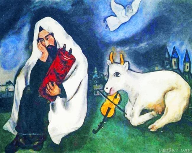 Marc Chagall Solitude Painting By Numbers Kits