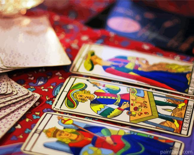 Tarot Cards Painting By Numbers Kits