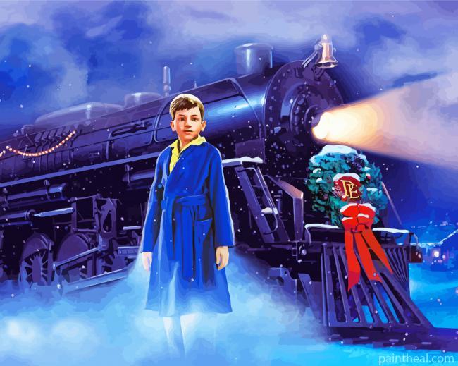 The Polar Express Character Painting By Numbers Kits