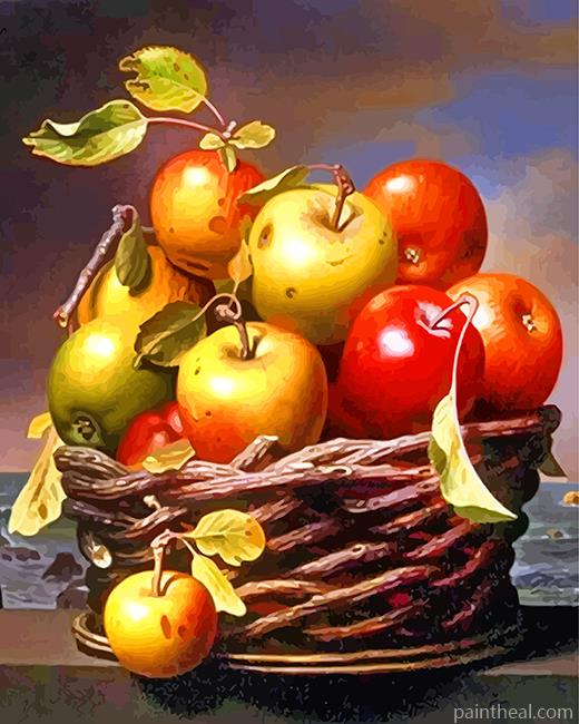 Aesthetic Apples Painting By Numbers Kits