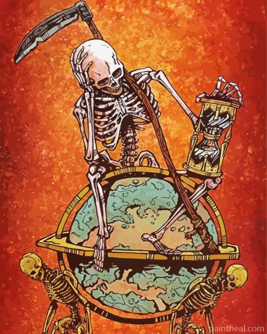 Momento Mori Painting By Numbers Kits