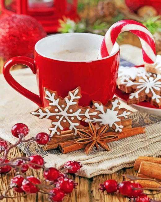 Christmas Coffee Painting By Numbers Kits