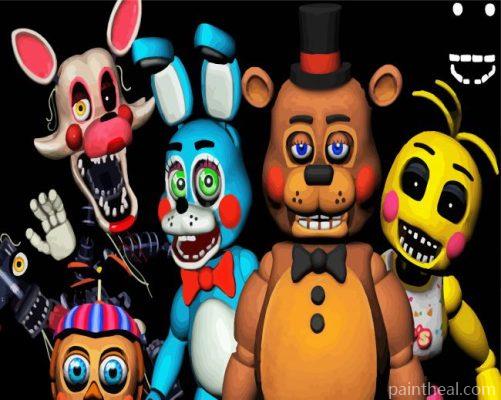 Five Nights At Freddys FNAF Painting By Numbers Kits