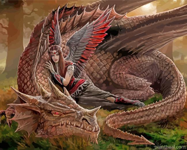 Dragonheart Character Painting By Numbers Kits