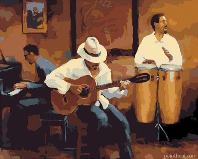 Music Band Painting By Numbers Kits