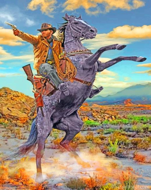 Red Dead Redemption Painting By Numbers Kits