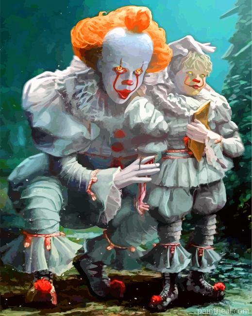 Pennywise And Georgie Painting By Numbers Kits