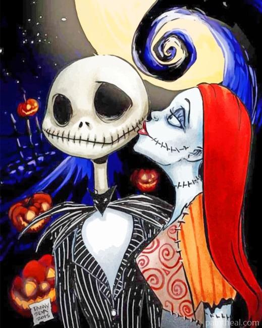 The Nightmare Before Christmas Painting By Numbers Kits