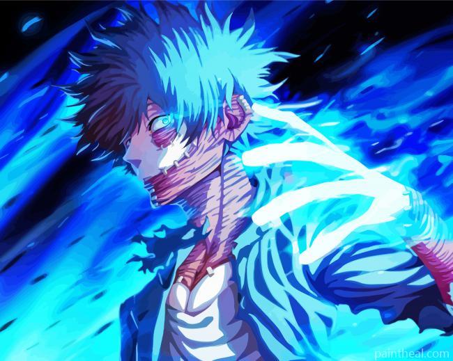 My Hero Academia Dabi Painting By Numbers Kits