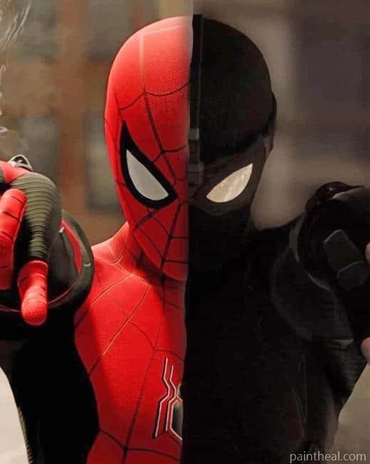Marvel Spiderman Painting By Numbers Kits