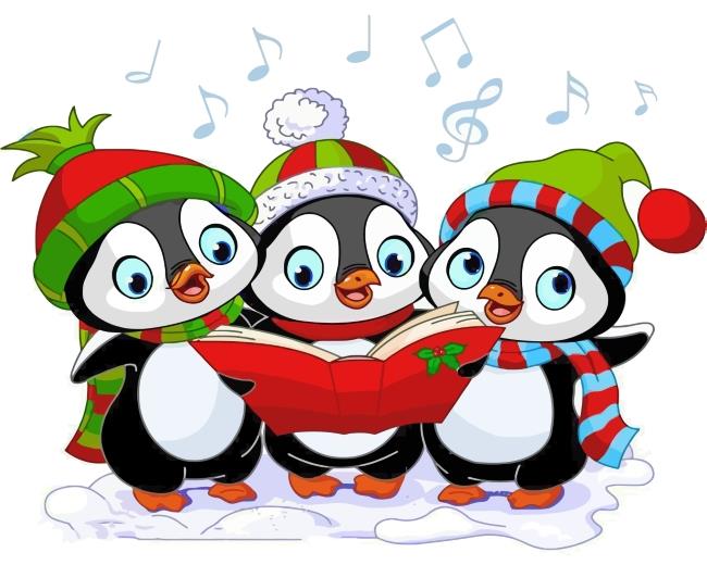 Merry Christmas Penguins Painting By Numbers Kits
