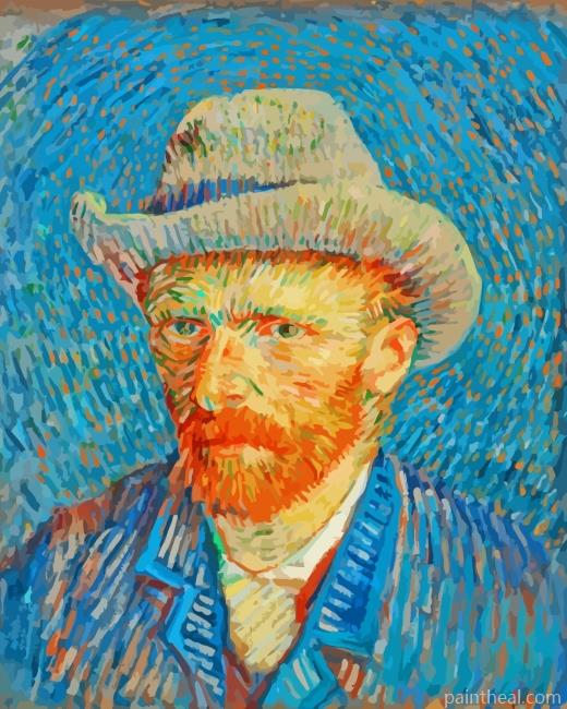 Van Gogh Self Portrait Painting By Numbers Kits