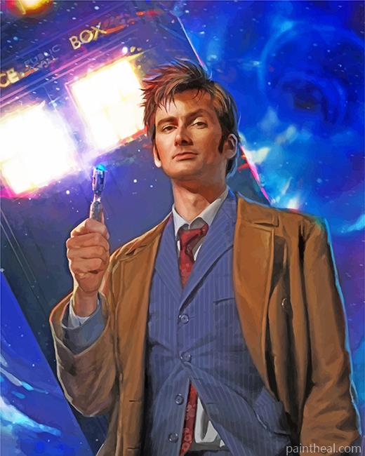 Doctor Who Art Painting By Numbers Kits