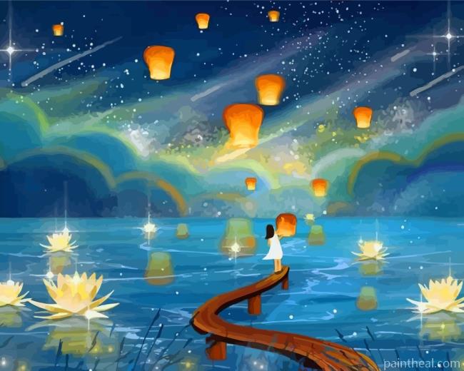Dreamy Land Painting By Numbers Kits