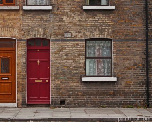 Dublin Houses Painting By Numbers Kits
