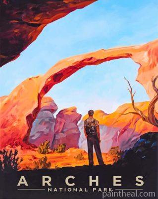 Arches National Park Painting By Numbers Kits