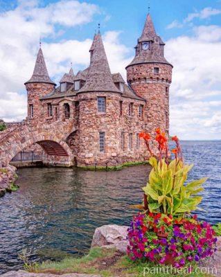 Boldt Castle Painting By Numbers Kits