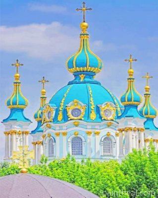 St Andrew Church Painting By Numbers Kits