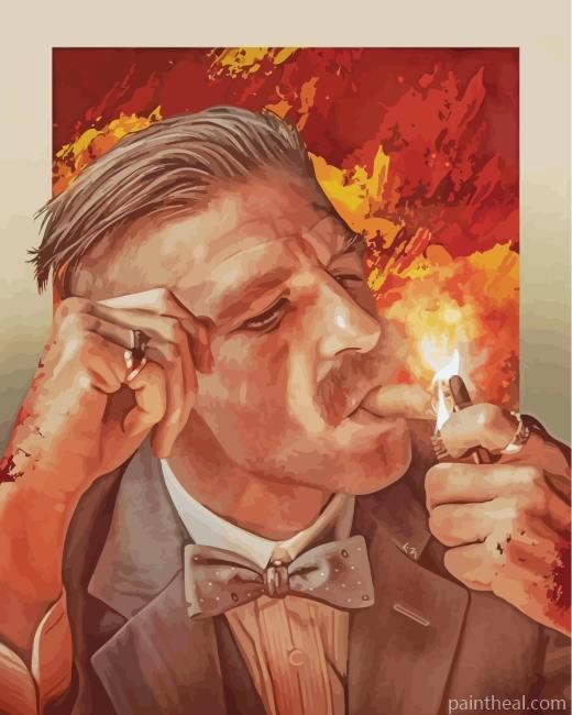 Peaky Blinders Arthur Smoking Painting By Numbers Kits
