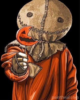 Sam Trick R Treat Halloween Painting By Numbers Kits