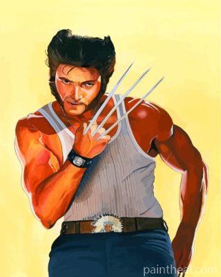 Wolverine Marvel Painting By Numbers Kits